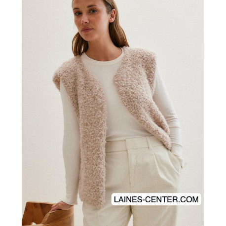 Modèle PDF gilet Olivo - Phildar