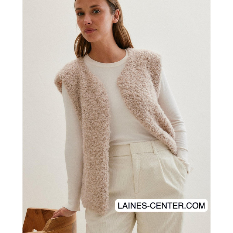 Modèle PDF gilet Olivo - Phildar