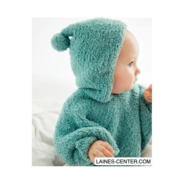 Laines Center - Poncho Benjamin - Modèle PDF Tricot - Phildar