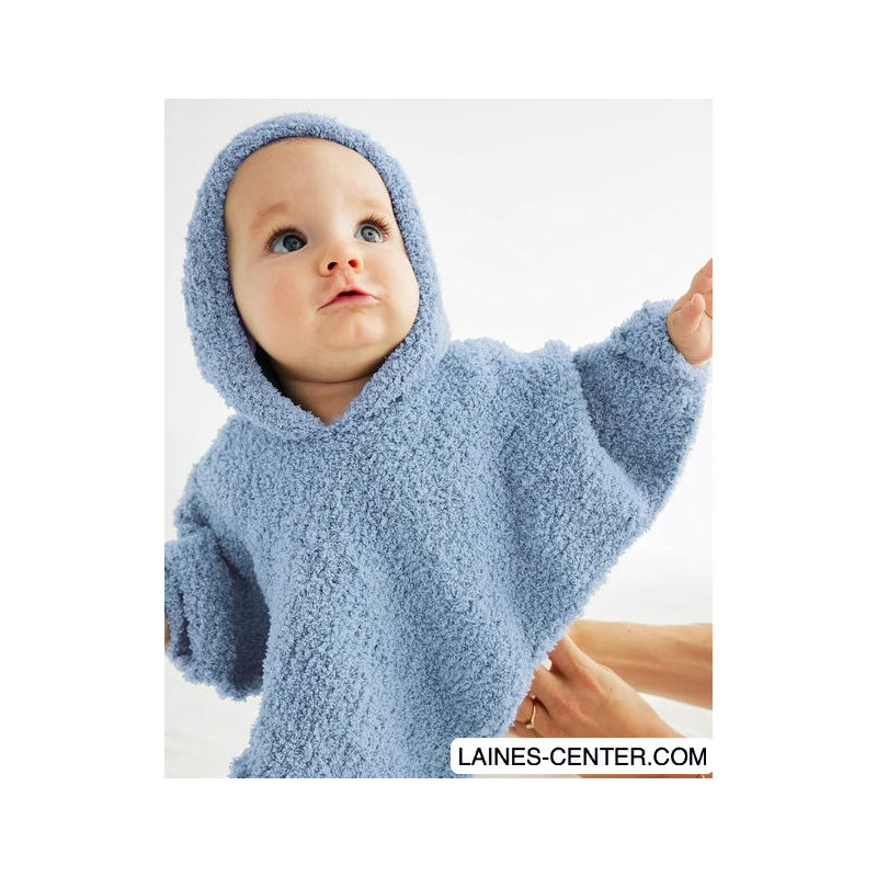 Laines Center - Poncho Benjamin - Modèle PDF Tricot - Phildar