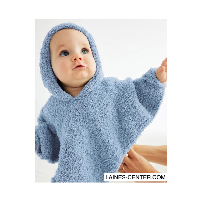 Laines Center - Poncho Benjamin - Modèle PDF Tricot - Phildar
