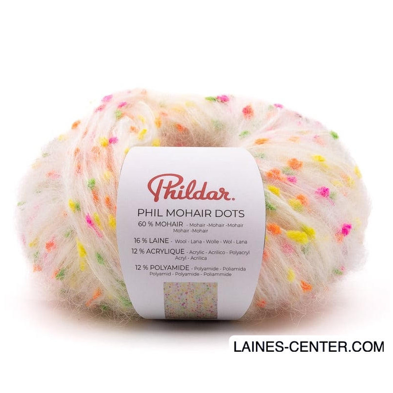 Phildar - Phil Mohair Dots - Laines Center