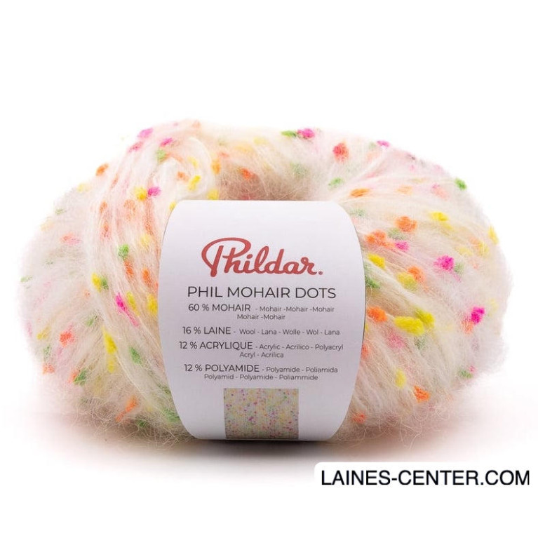 Phildar - Phil Mohair Dots - Laines Center