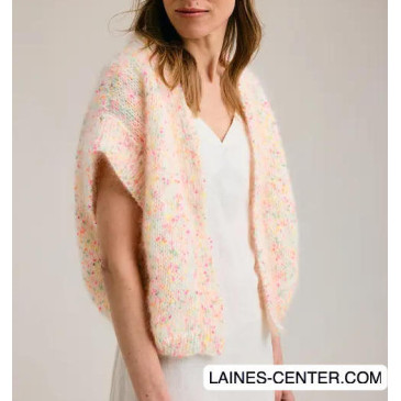 Phildar - Gilet Léony - modèle PDF tricot - Laines Center