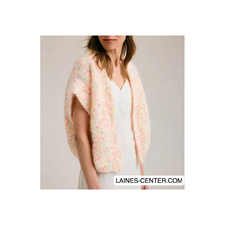 Phildar - Gilet Léony - modèle PDF tricot - Laines Center