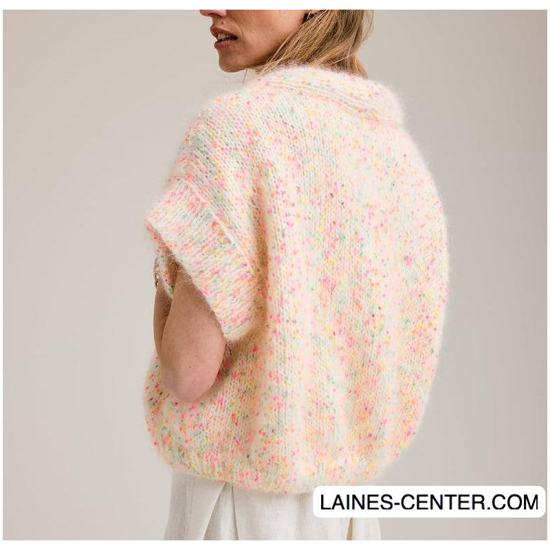 Phildar - Gilet Léony - modèle PDF tricot - Laines Center