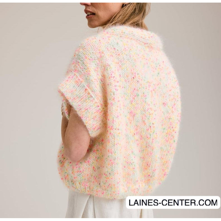 Phildar - Gilet Léony - modèle PDF tricot - Laines Center