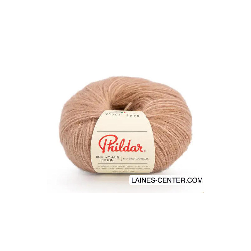 Phil Mohair Coton camel