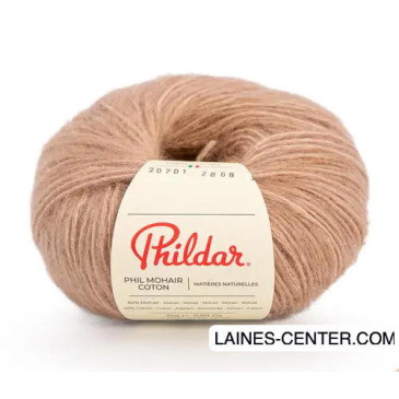 Phil Mohair Coton camel