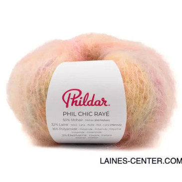 Phil Chic Rayé imprimé pastel