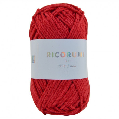 Coton Ricorumi DK 028 Rouge