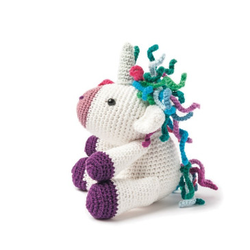 Modèle de Licorne Pattes Violettes