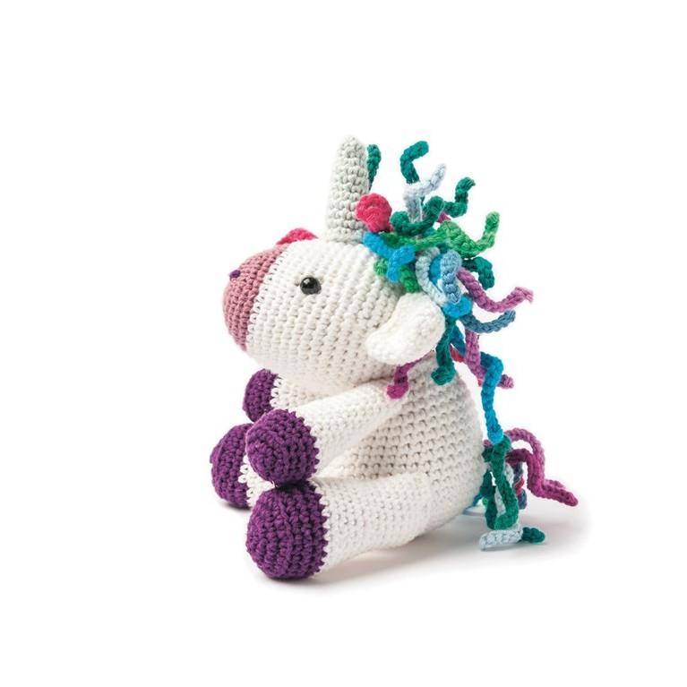 Modèle de Licorne Pattes Violettes