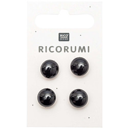 Boutons à queue Ricorumi 8.5 mm