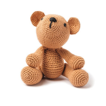 Modèle d'ourson caramel