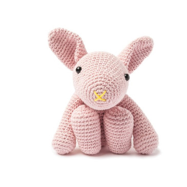 Modèle de Lapin Rose