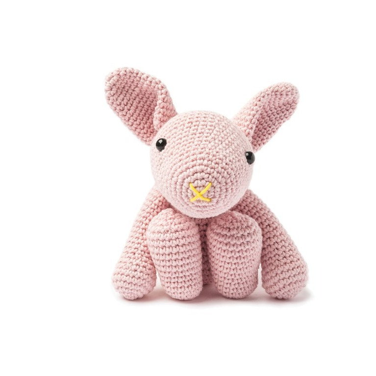 Modèle de Lapin Rose