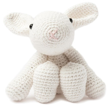 Modèle de lapin blanc