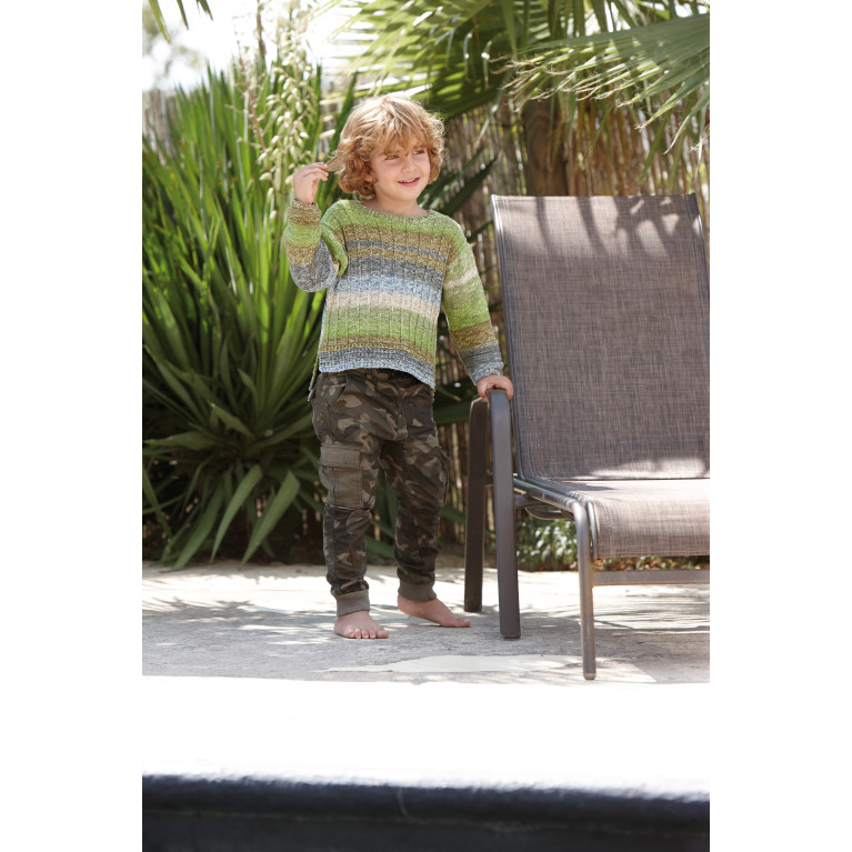 Modèle de Pull Degradé Sun