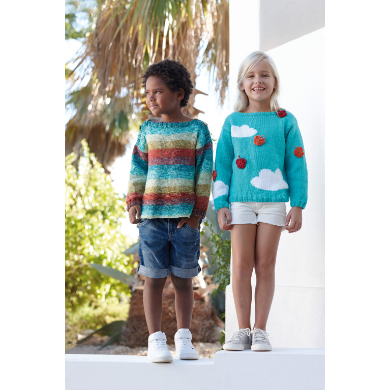 Modèle de Pull Degradé Sun