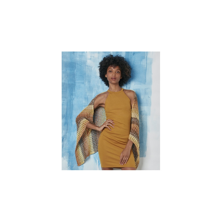 Modèle de Châle Degradé Sun