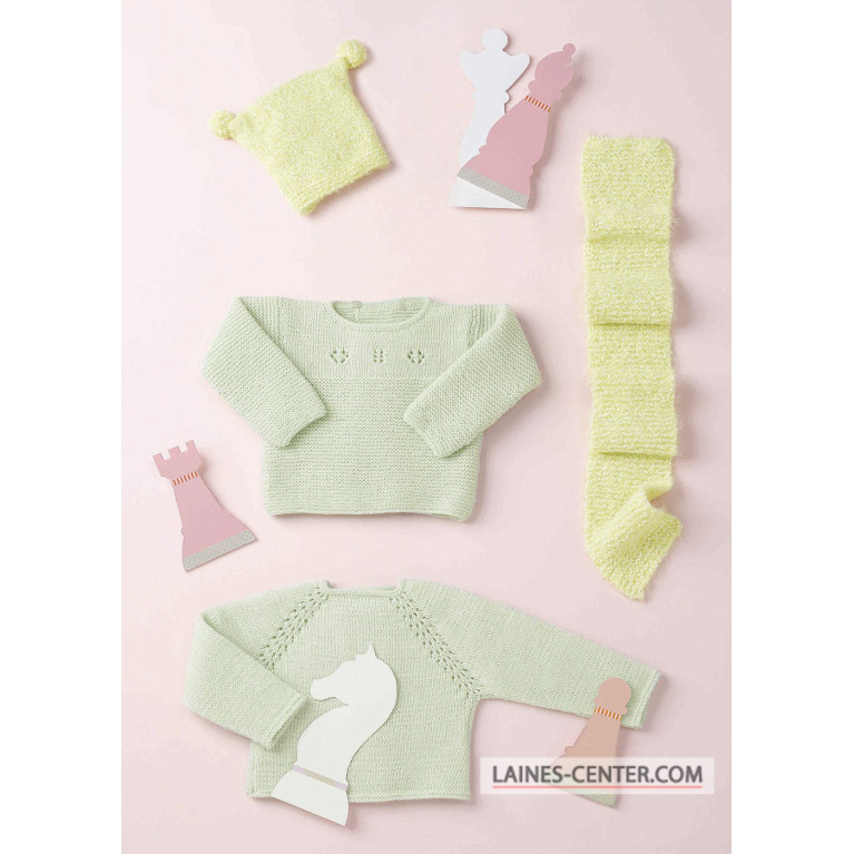 Modèle de Pull Baby Nature