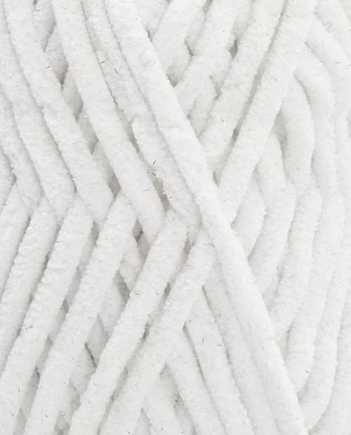 Pingo Chenille Glitter Blanc